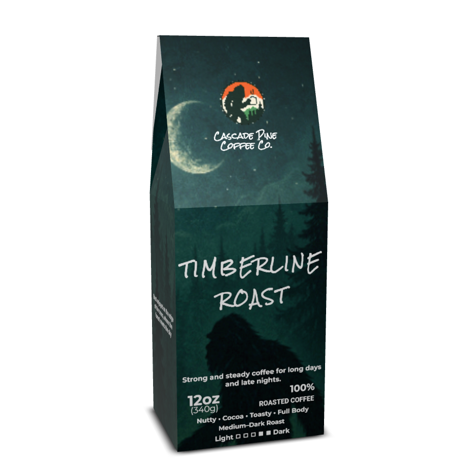 Timberline Roast – Dark Roast Stay Wild Stay Steady