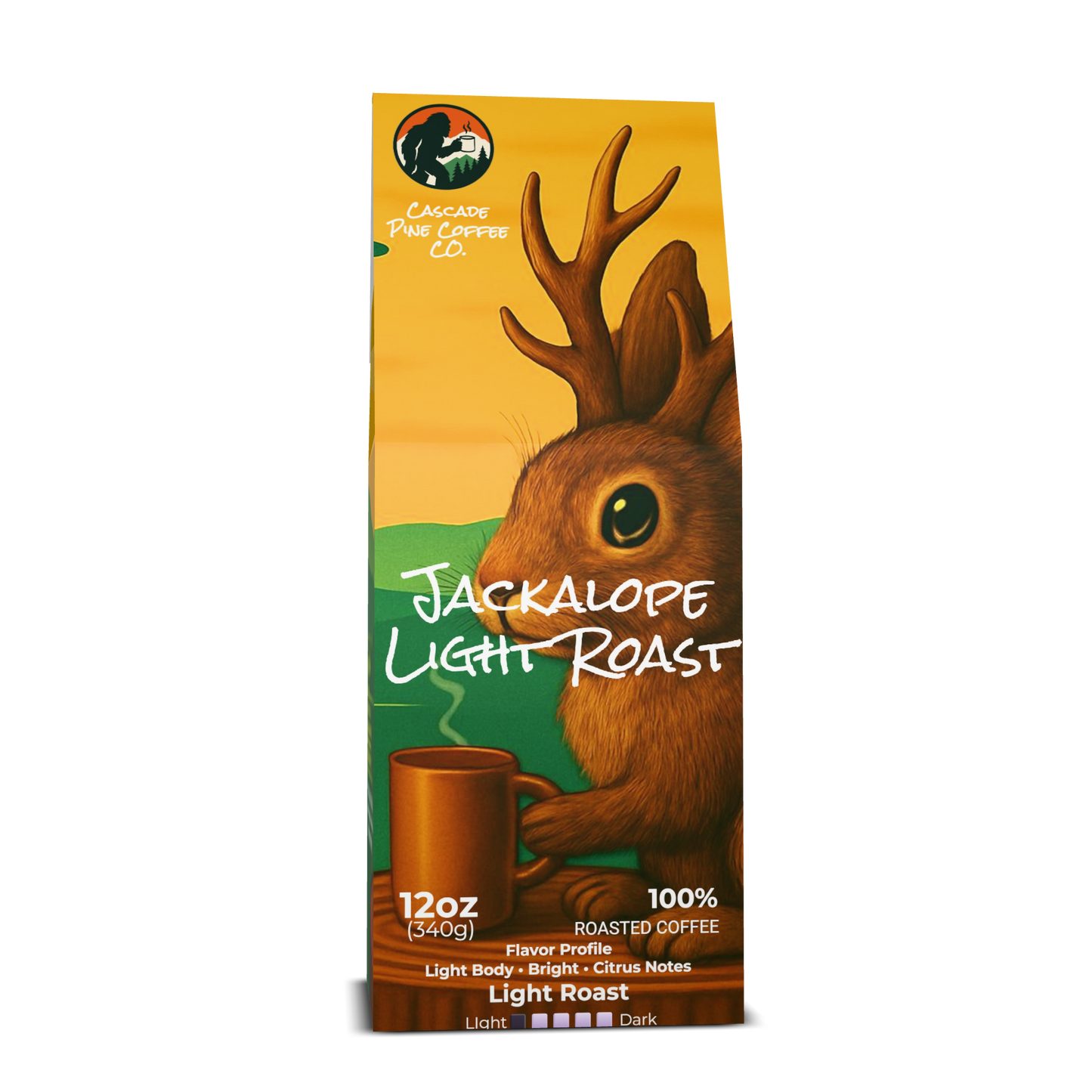 Jackalope Light Roast – Stay Wild, Stay Nimble